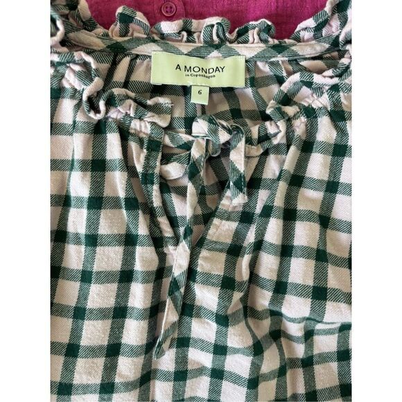 A Monday In Copenhagen bundle 2 blouses Sz 6, $130 B48 - Picture 4 of 7